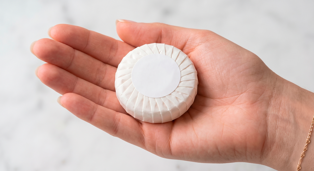 Jabon de tocador 35 g, caja de 600 UND