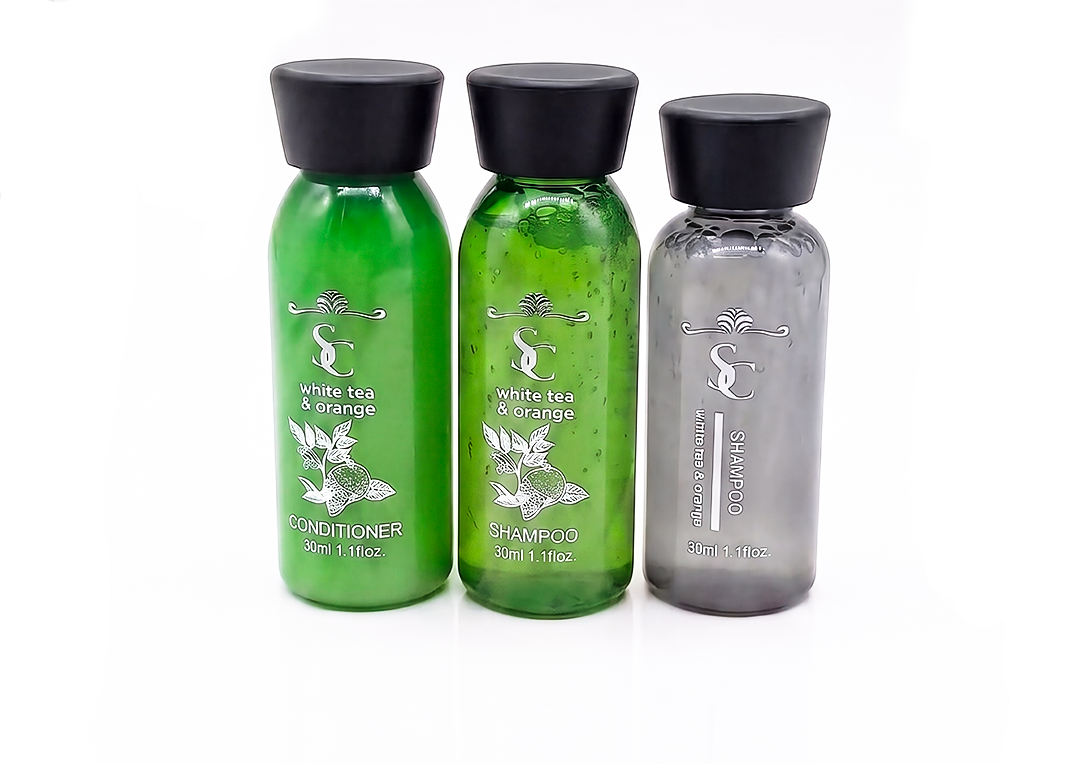 Shampoo caja de 400 UND para hotel.