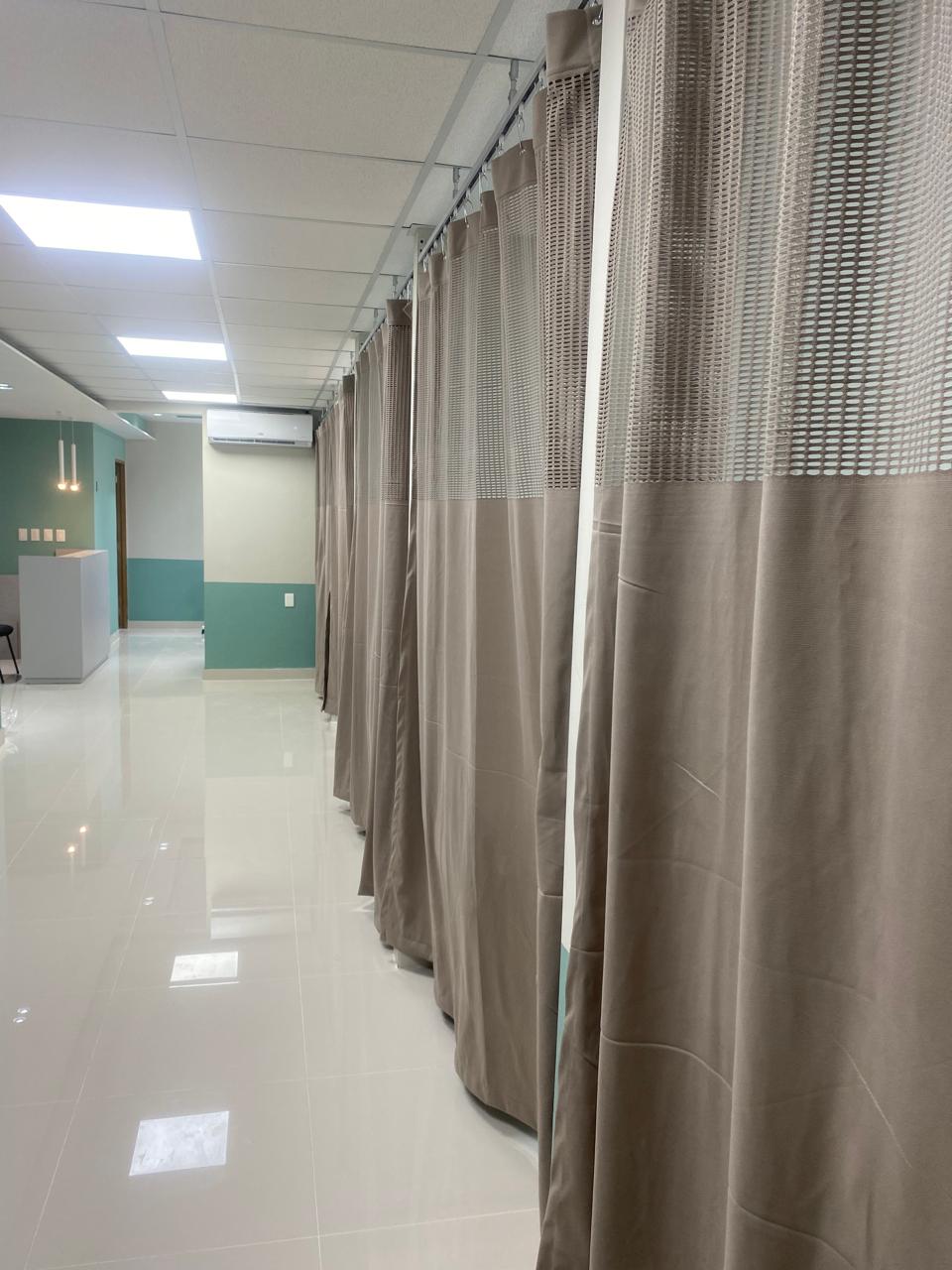 Cortina para emergencias de hospitales