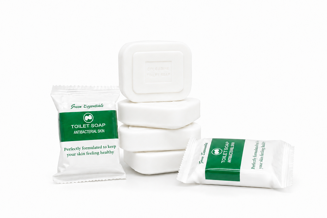 Jabon de tocador 30 g, caja de 500 UND