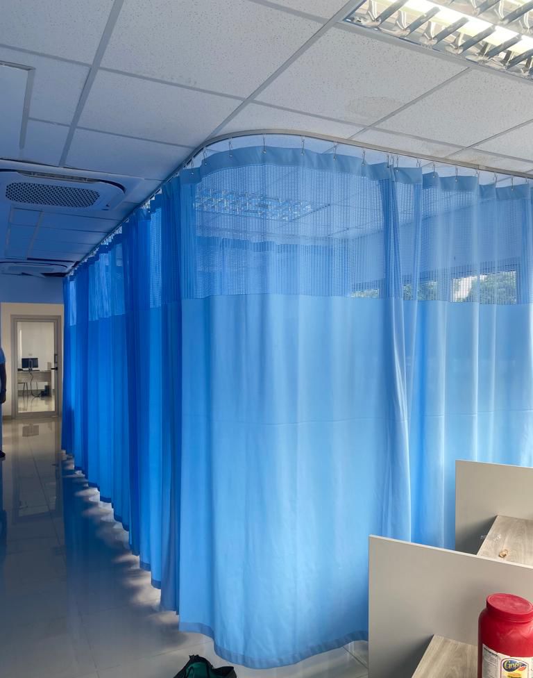 Cortinas para Hospital / cortinas para emergencia